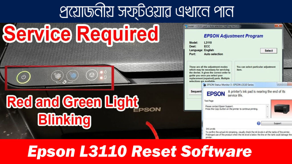 Epson L3110 Reset Driver
