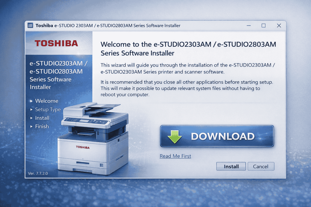 Toshiba e-Studio 2303AM / 2803AM Driver Download (Windows 11/10/7) 3 toshiba-e-studio-2303am-printer-driver-download