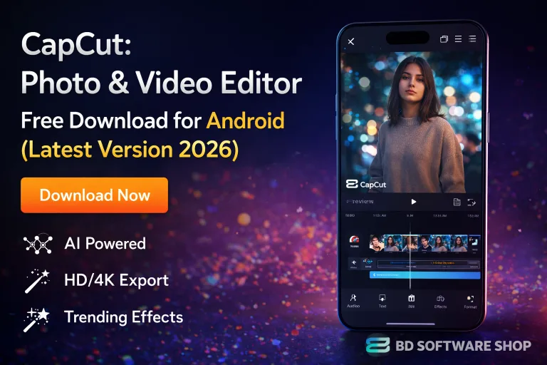 CapCut: Photo & Video Editor Free Download for Android (Latest Version 2026)