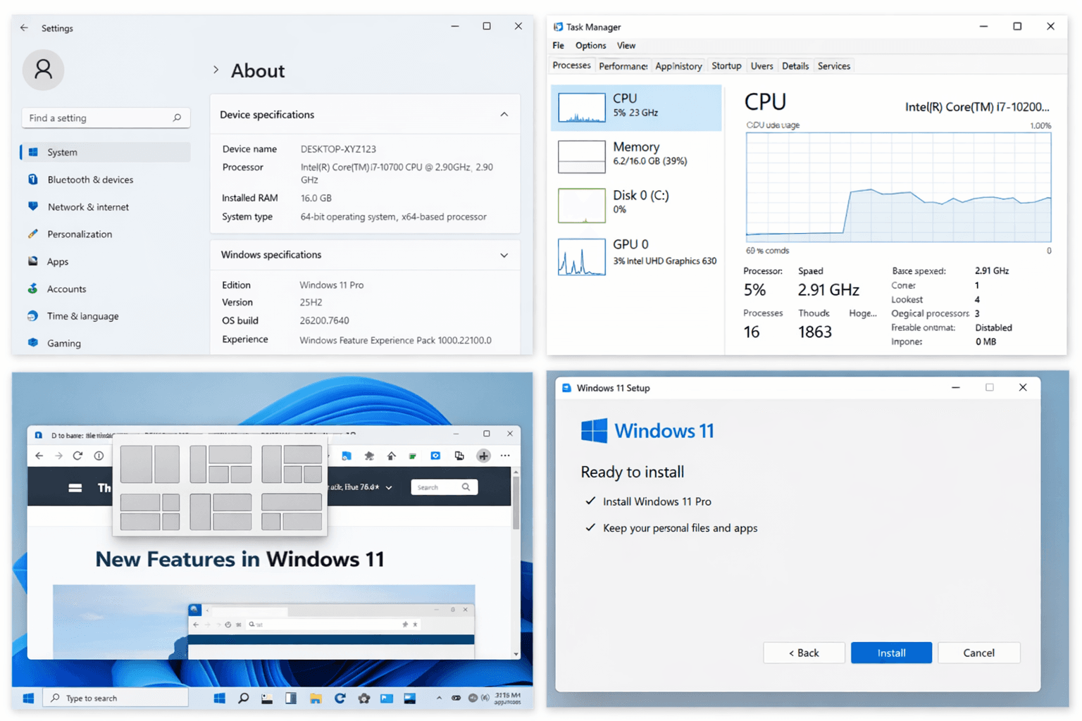 Windows 11 Pro 25H2 (Build 26200.7840) – Features & Download Guide 3 Windows 11 Pro 25H2 Build 26200.7840 features, system requirements, performance improvements, and official download instructions.