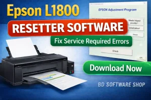 Epson L1800 Resetter Software || Adjustment Software