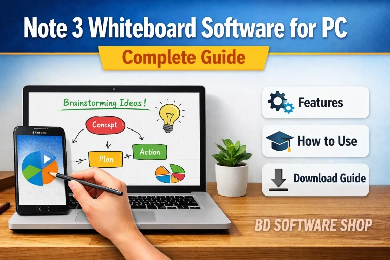 Note 3 Whiteboard Software for PC – Features, Uses & Download Guide