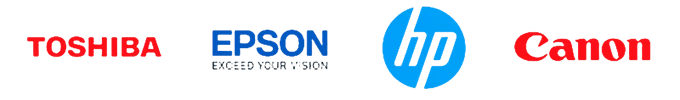 Toshiba epson hp cannon